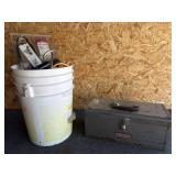 Bucket of Tools/Tool Box w/Tools