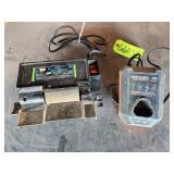 Ridgid Charger/ 3" Wet Wheel Grinder