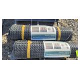 2 Rolls Plastic Mesh Safety Fencing