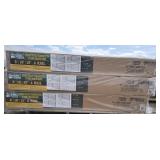 3-- New Boulder Creek Green 12 ft 6 Rail Gates