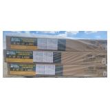 3-- New Boulder Creek Green 12 ft 6 Rail Gates