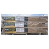 3-- New Boulder Creek Green 12 ft 6 Rail Gates