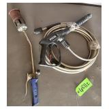Pressure Washer Hose & Wand/ Torch Wand