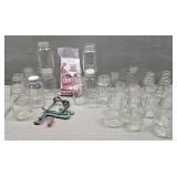 Various Sizes Canning Jars & Vintage Apple Corer