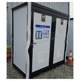 New Mobile Double Toilet