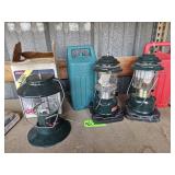 3 -- Coleman Lanterns (2 Cases)