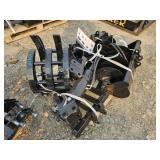 Set of 9 Mini Excavator Attachments
