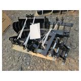 Set of 9 Mini Excavator Attachments