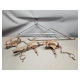 2 - Meat Hooks & 3- Animal Foot Traps