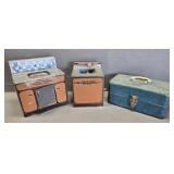 Vintage Toy Sink, Washer and Tackle Box