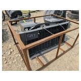 Skid Steer Side Delivery Concrete Mixer (No Hose)