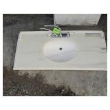 Composite Vanity Top with Sink & Faucet