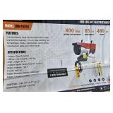 440 lb Lift Electric Hoist
