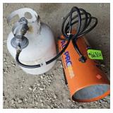 All-Pro 40,000 BTU Propane Heater w/ Tank & Hose