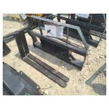 Mini Skid Steer Pallet Fork Frame MPF-11-2000G