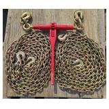 5400 lb Binder/ 2-  5/16" Chains