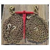 5400 lb Binder/ 2-  5/16" Chains