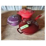3 - Cast Iron Pans
