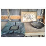 Frying Pan & Griddle and Carry Case  for Camping