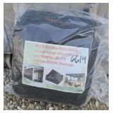 1-- Black Outdoor Patio Fabric Screens
