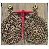 5400 lb Binder/ 2-  5/16" Chains