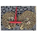 9200 lb Binder/ 2-  3/8" Chains