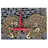 9200 lb Binder/ 2-  3/8" Chains