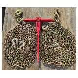 5400 lb Binder/ 2-  5/16" Chains