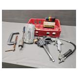 Red Crate w/ Misc Tools