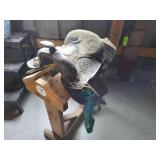 Youth Saddle with Stirrups