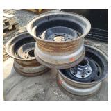 Set 3 of Rally Wheels
