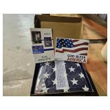 USA Flag in Box by Valley Forge