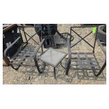 2 Patio Chairs w/ Table