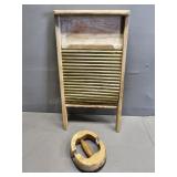 Antique Hat Stretcher, Wash Board