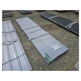 Unused Corrugated Polycarbonate Clear Roof Panels