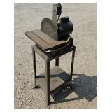 Dayton Flat Face Sander on Stand