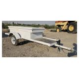Tow Behind Motorcycle Trailer