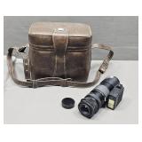 Vintage Camera Bag w/ Accessories