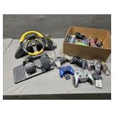 Controllers, PC Games, Steering Wheel Set