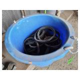 Tote of Gated Pipe Gaskets