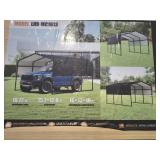 16ft x 13ft Metal Carport