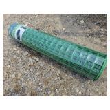 Green Vinyl Coated Lawn Fence