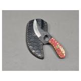 High Carbon Skinner Knife w/ Leather Sheath