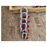 Heavy Duty D-Rings-- 6