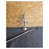 Pitcher Pump &  Antique Hook