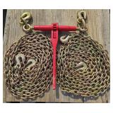 5400 lb Binder/ 2-  5/16" Chains