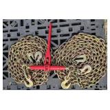 9200 lb Binder/ 2-  3/8" Chains