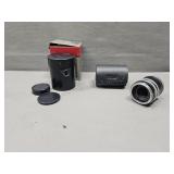 Canon Lens Case/ Vivtar Lens