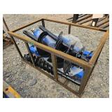Skid Steer Auger w/ 3 Bits