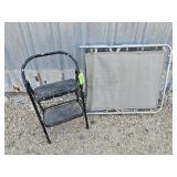 Cot & Step Stool